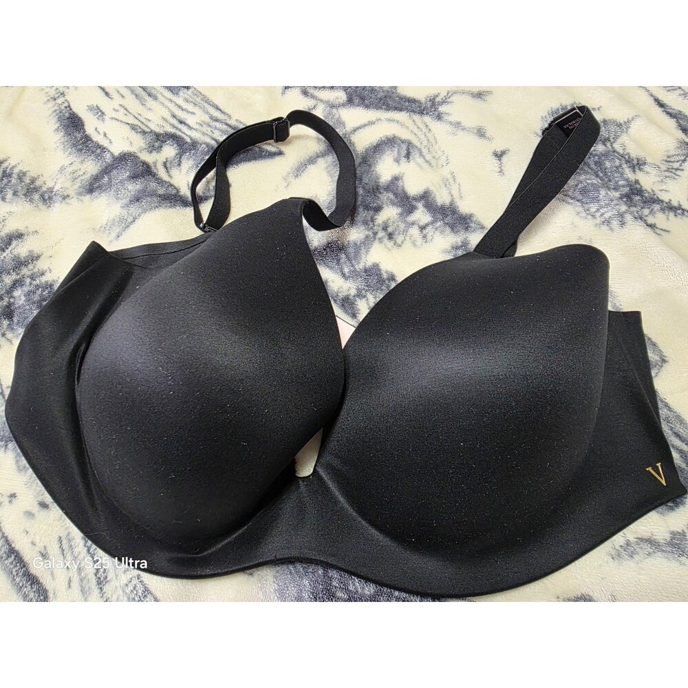 Victoria Secret Wireless Bra 36D Black